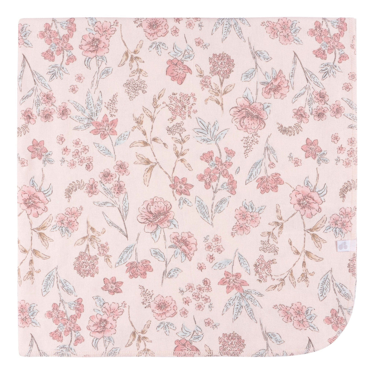 4-Pack Baby Girls Pink Cotton Flannel Blanket Blankets Gerber® 