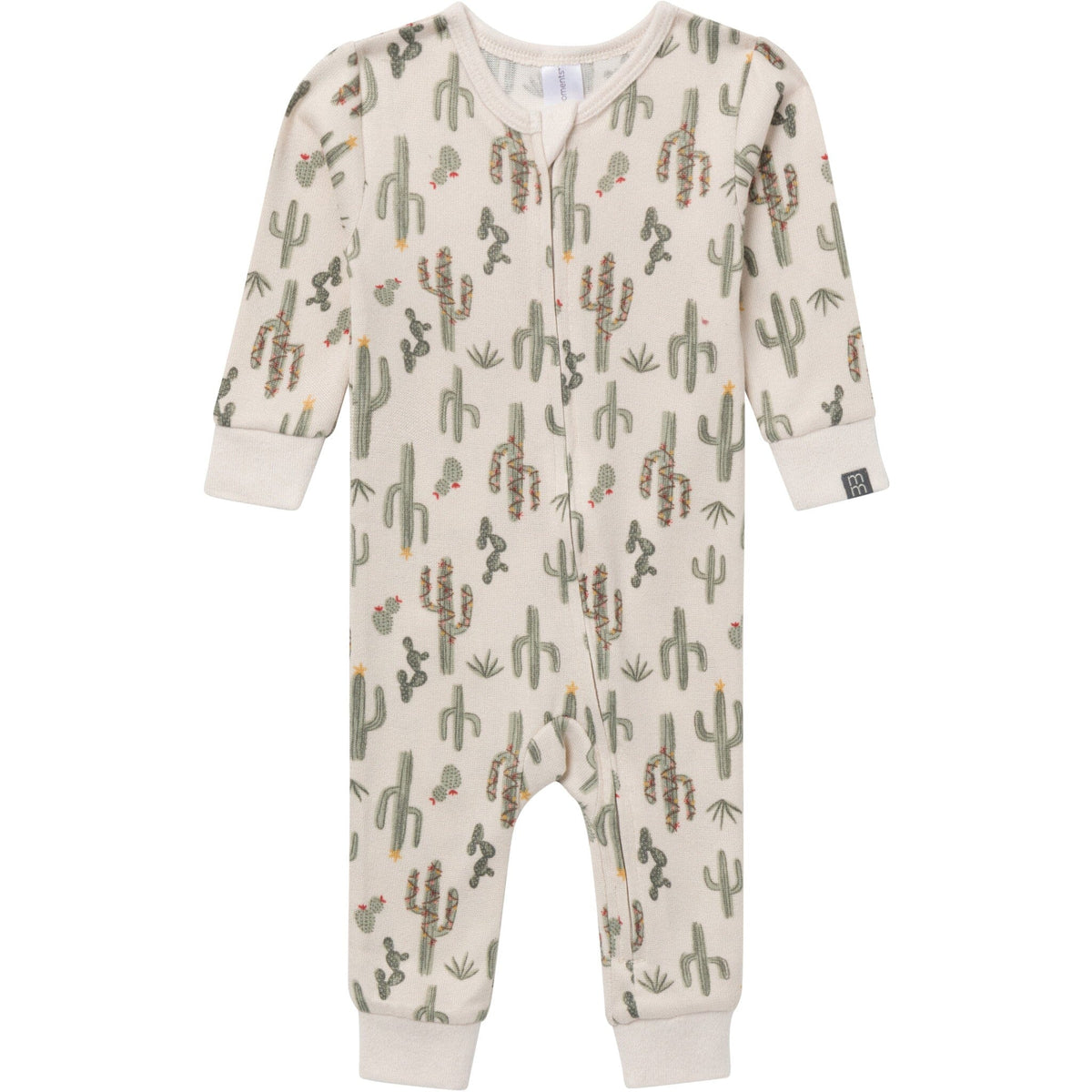 Baby Neutral Christmas Cactus Snug Fitting Footless Pajamas Sleepwear Modern Moments™ by Gerber® 
