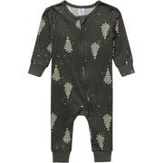 Baby Neutral Green Christmas Tree Snug Fitting Footless Pajamas Sleepwear Modern Moments™ by Gerber® 