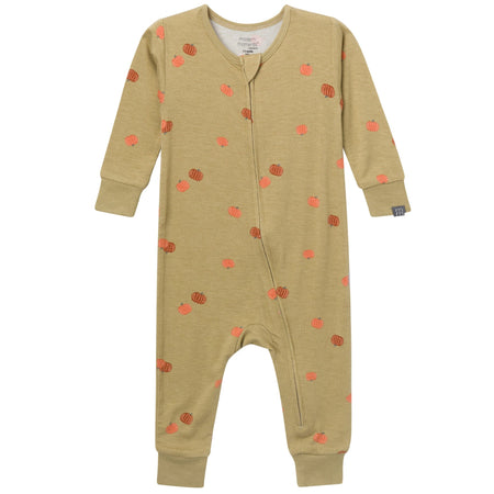 Baby & Toddler Neutral Pumpkin Patch Viscose Snug Fit Footless Pajamas