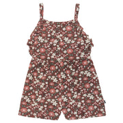 Baby & Toddler Girls Brown Star Floral Ruffle Romper rompers Modern Moments™ by Gerber® 