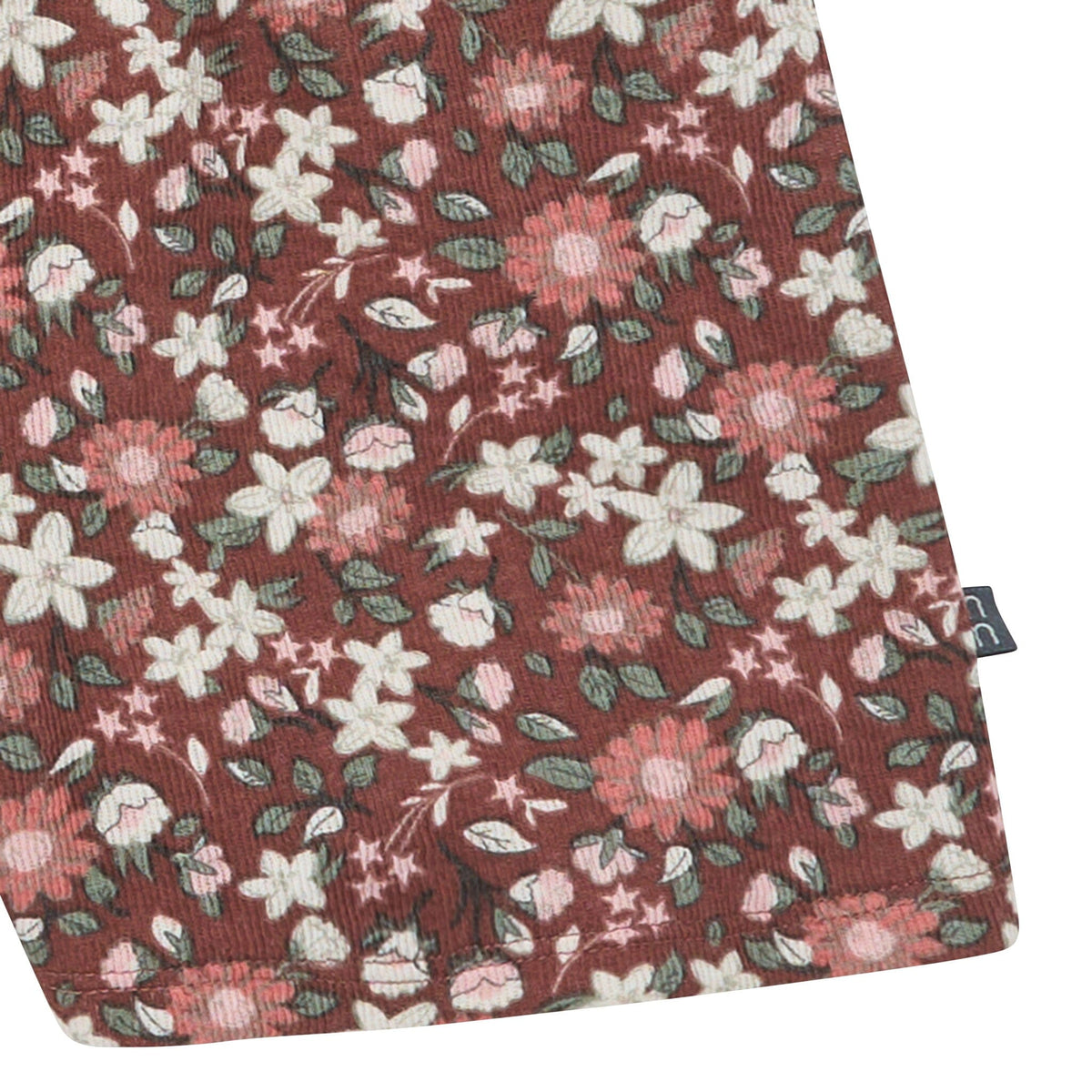 Baby & Toddler Girls Brown Star Floral Ruffle Romper rompers Modern Moments™ by Gerber® 