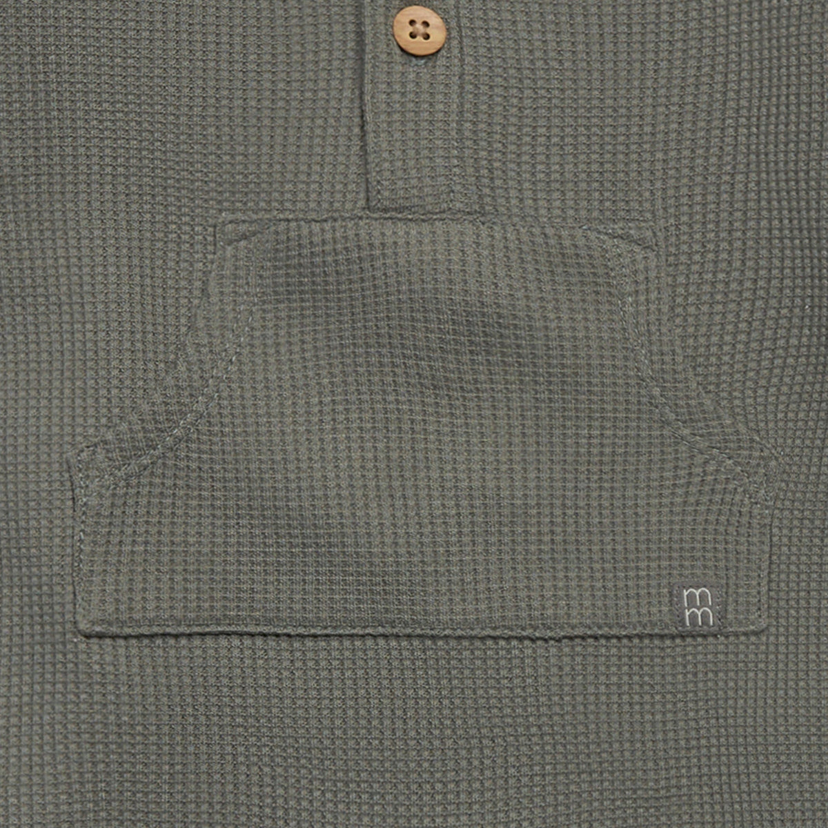 Baby Boys Dark Green Romper