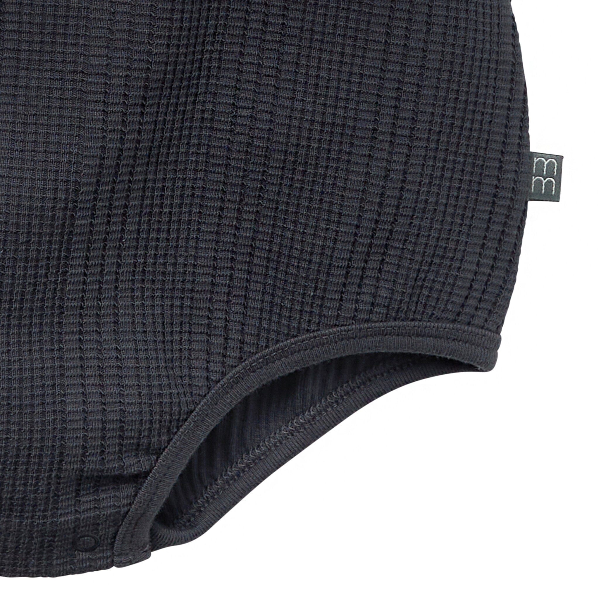 Baby Boys Dk Grey Dumpling Romper Rompers Modern Moments™ by Gerber® 