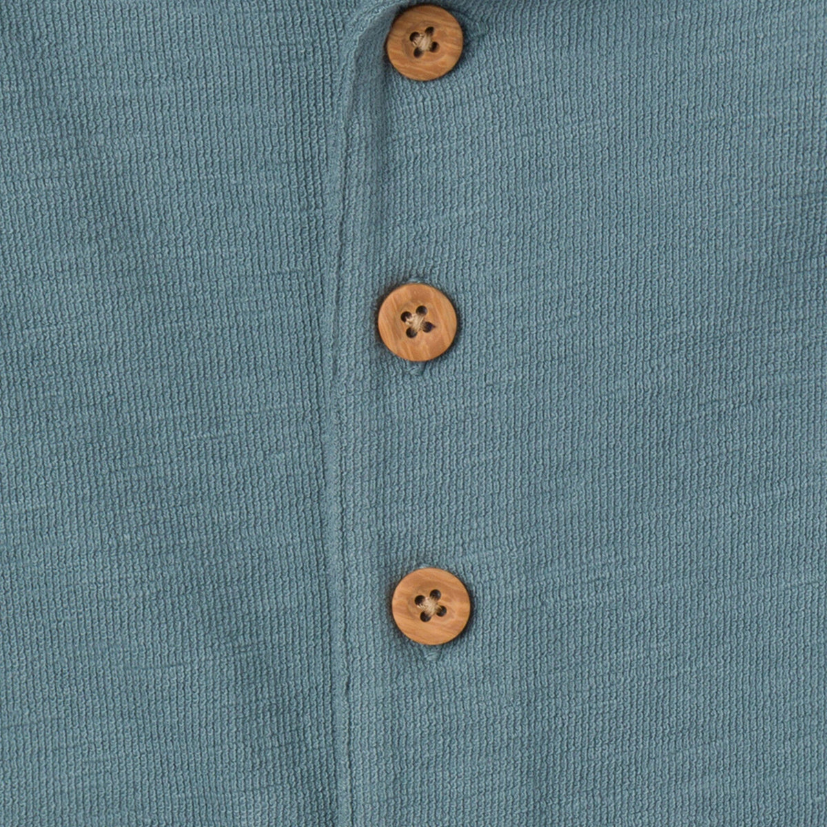 Baby Boys Dark Teal Collared Short Sleeve Romper