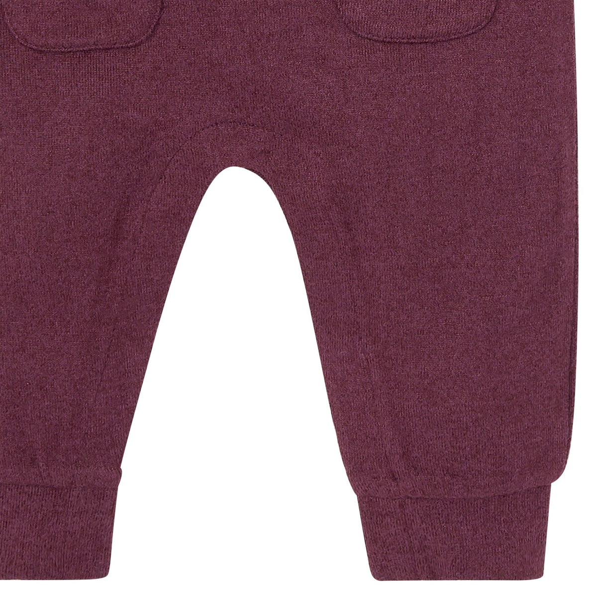 Baby Boys Purple Heather Raglan Sleeve & Long Leg Romper Rompers Modern Moments™ by Gerber® 