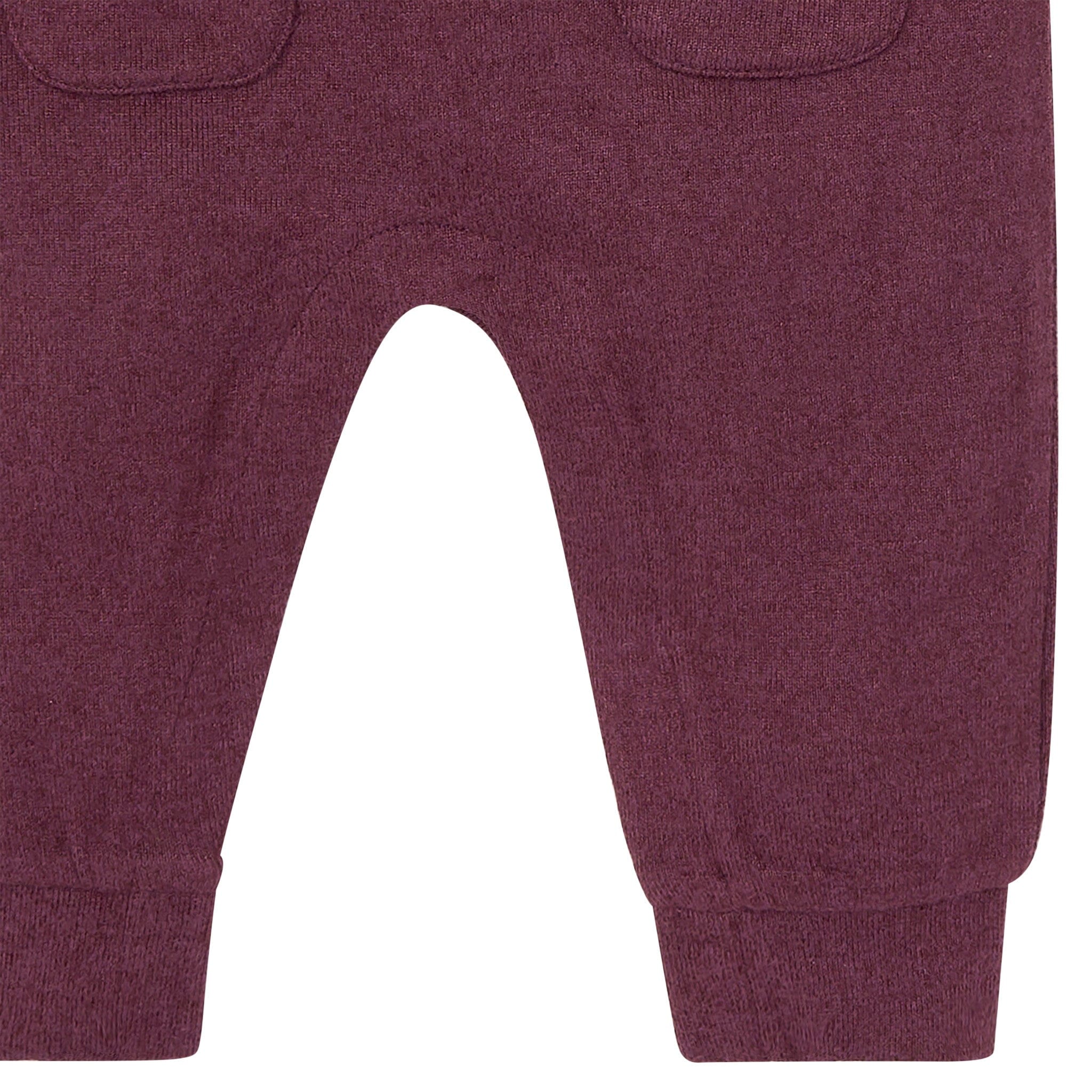 Baby Boys Purple Heather Raglan Sleeve & Long Leg Romper Rompers Modern Moments™ by Gerber® 