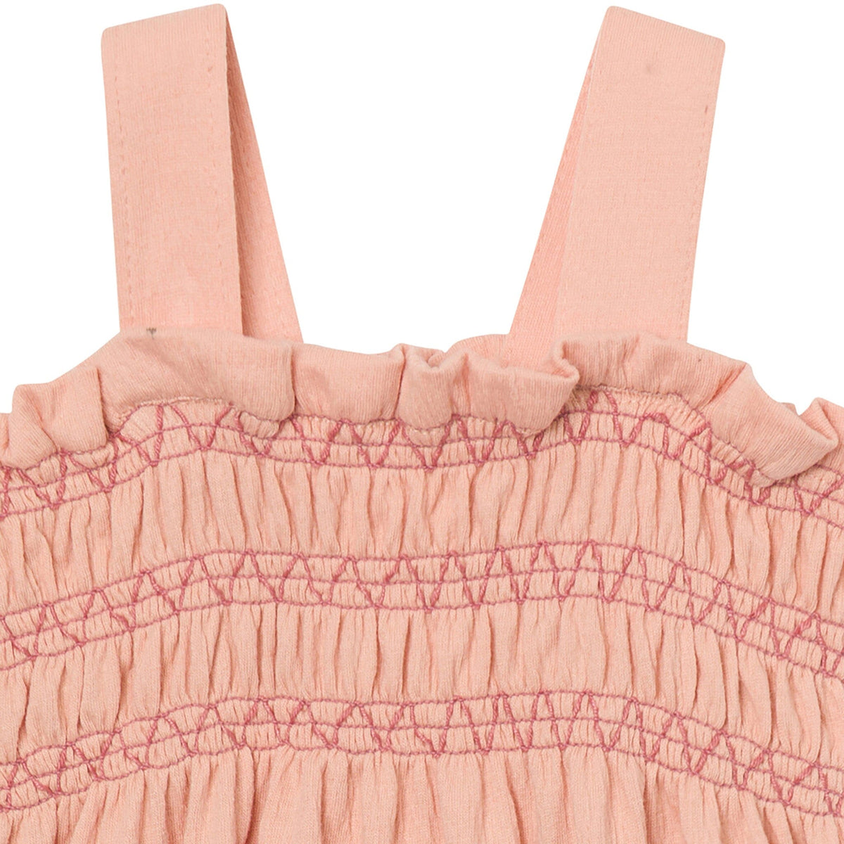 Baby Girls Almost Apricot Long Leg Romper rompers modern moments™ by Gerber® 