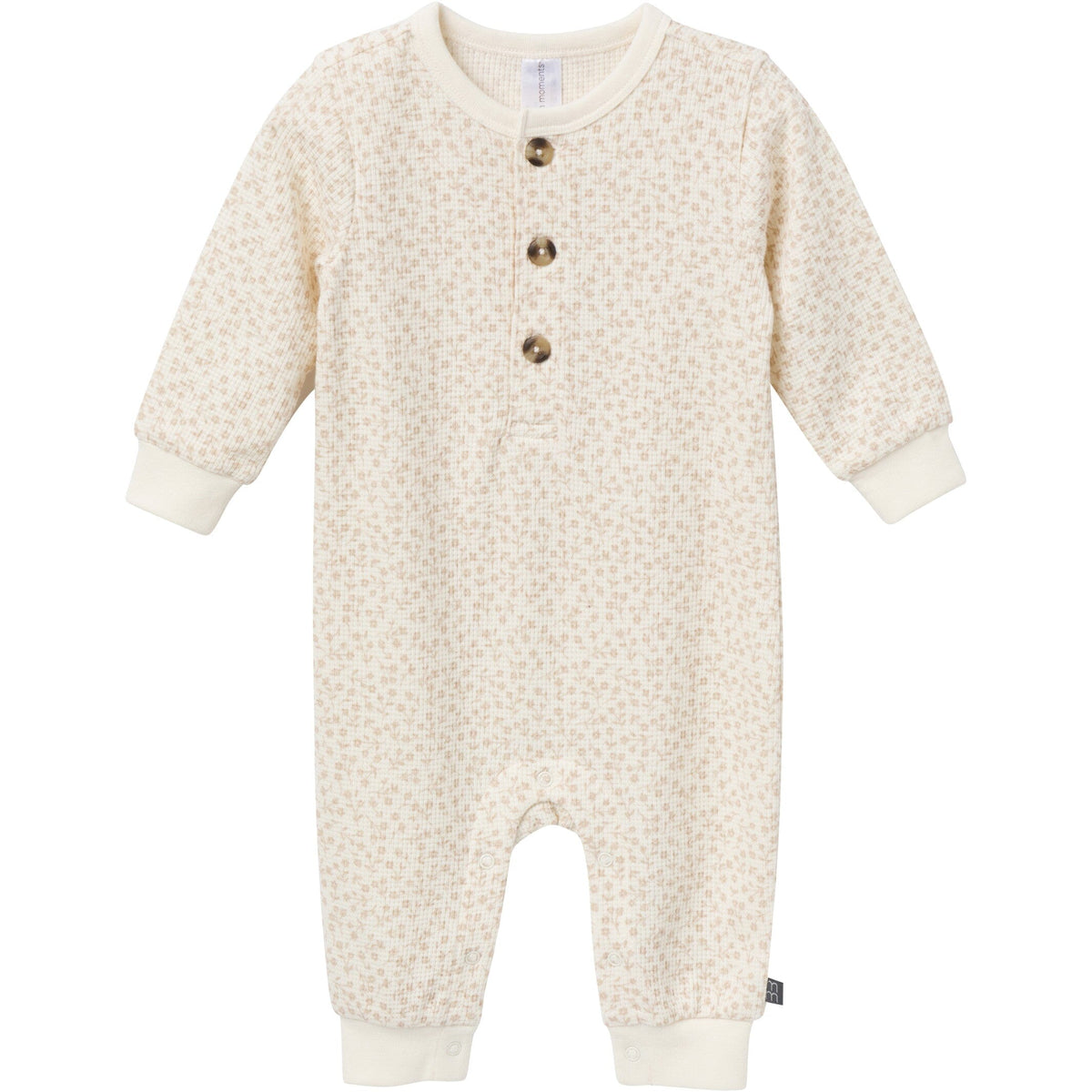 Baby Girls Ivory Ditsy Floral Slouch Romper