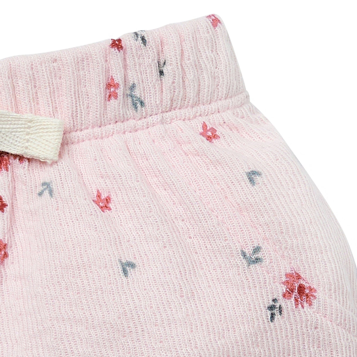 Baby Girls Lt Pink Floral Cuffed Shorts Pants & Bottoms Modern Moments™ by Gerber® 