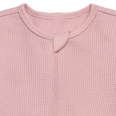 Baby Girls Pink Waffle Sleep 'N Play