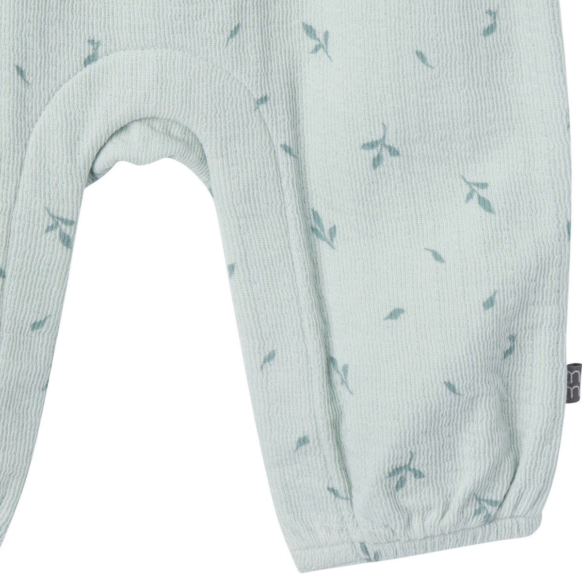 Baby Girls Sky Leaves Ruffles Long Leg Romper