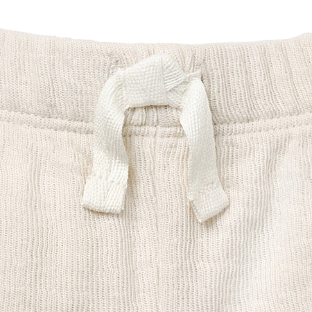 Baby Neutral Beige Cuffed Shorts