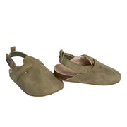 Baby Neutral Dark Green Clog With Strap