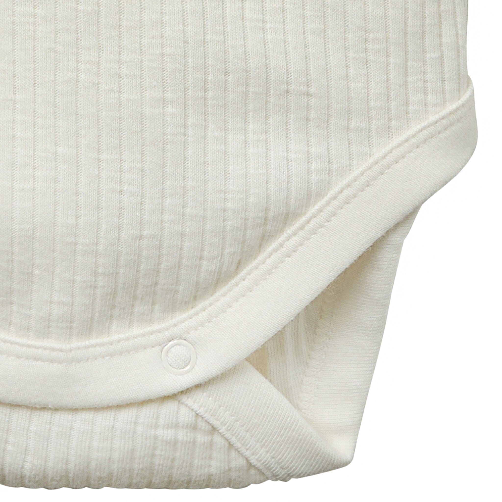 Baby Neutral Ivory Short Sleeve Bodysuit Tops Modern Moments™ by Gerber® 