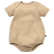 Baby Neutral Lt Tan Dumpling Romper Rompers Modern Moments™ by Gerber® 
