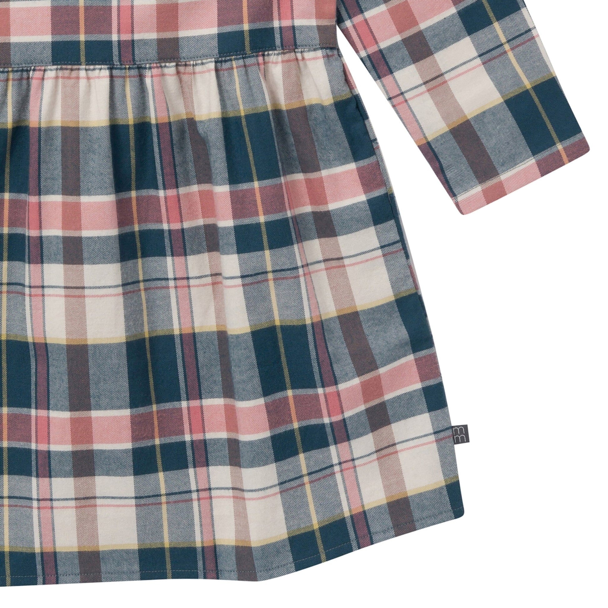 Baby Girls Orion Blue Plaid Collared Dress Dresses Gerber® 