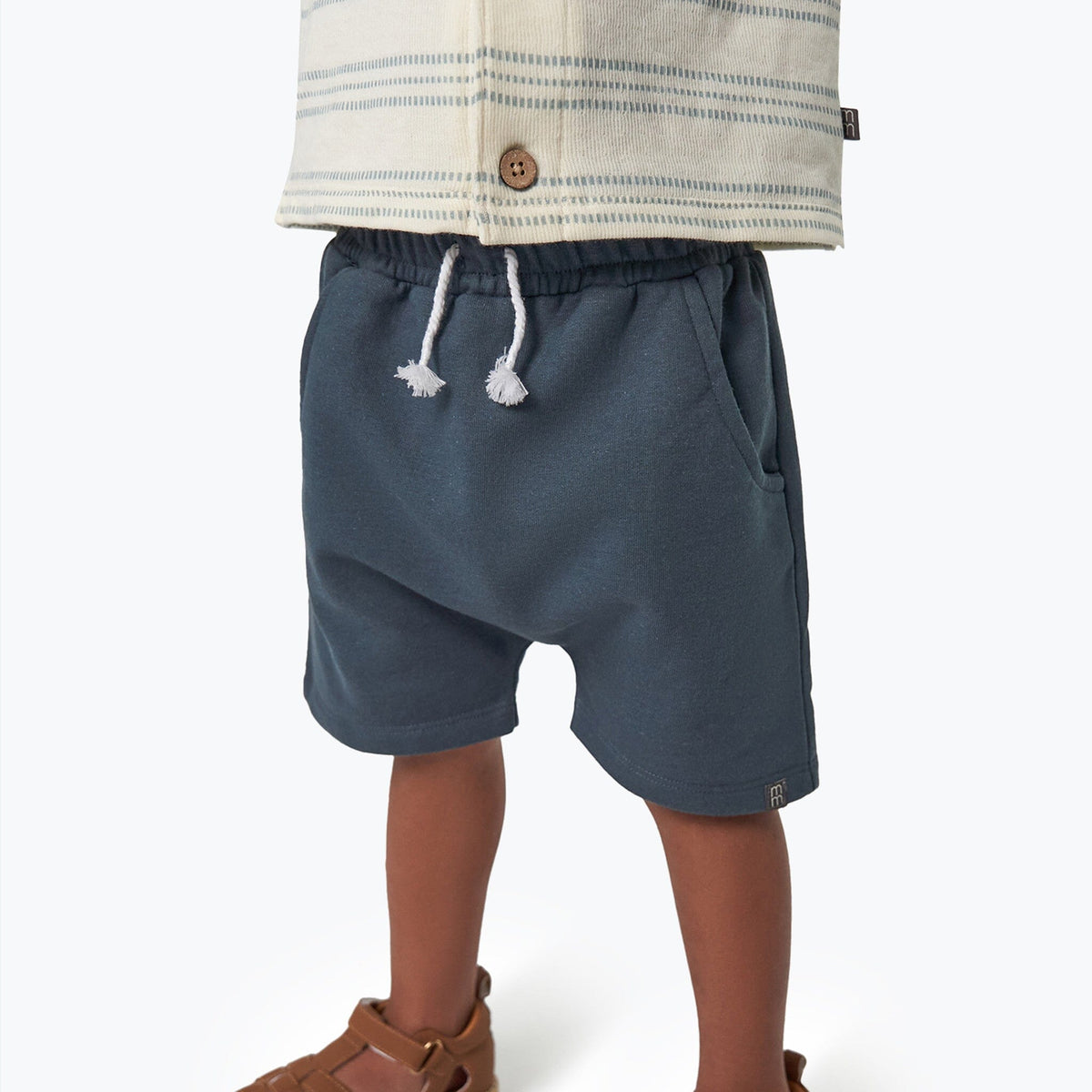 Infant & Toddler Boys Dark Blue Harem Shorts Pants & Bottoms Modern Moments™ by Gerber® 