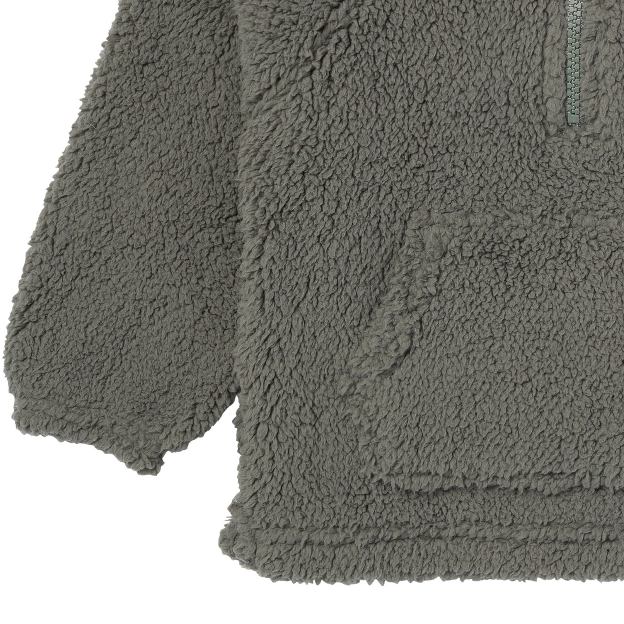 Infant & Toddler Boys Dark Green Half-Zip Pullover