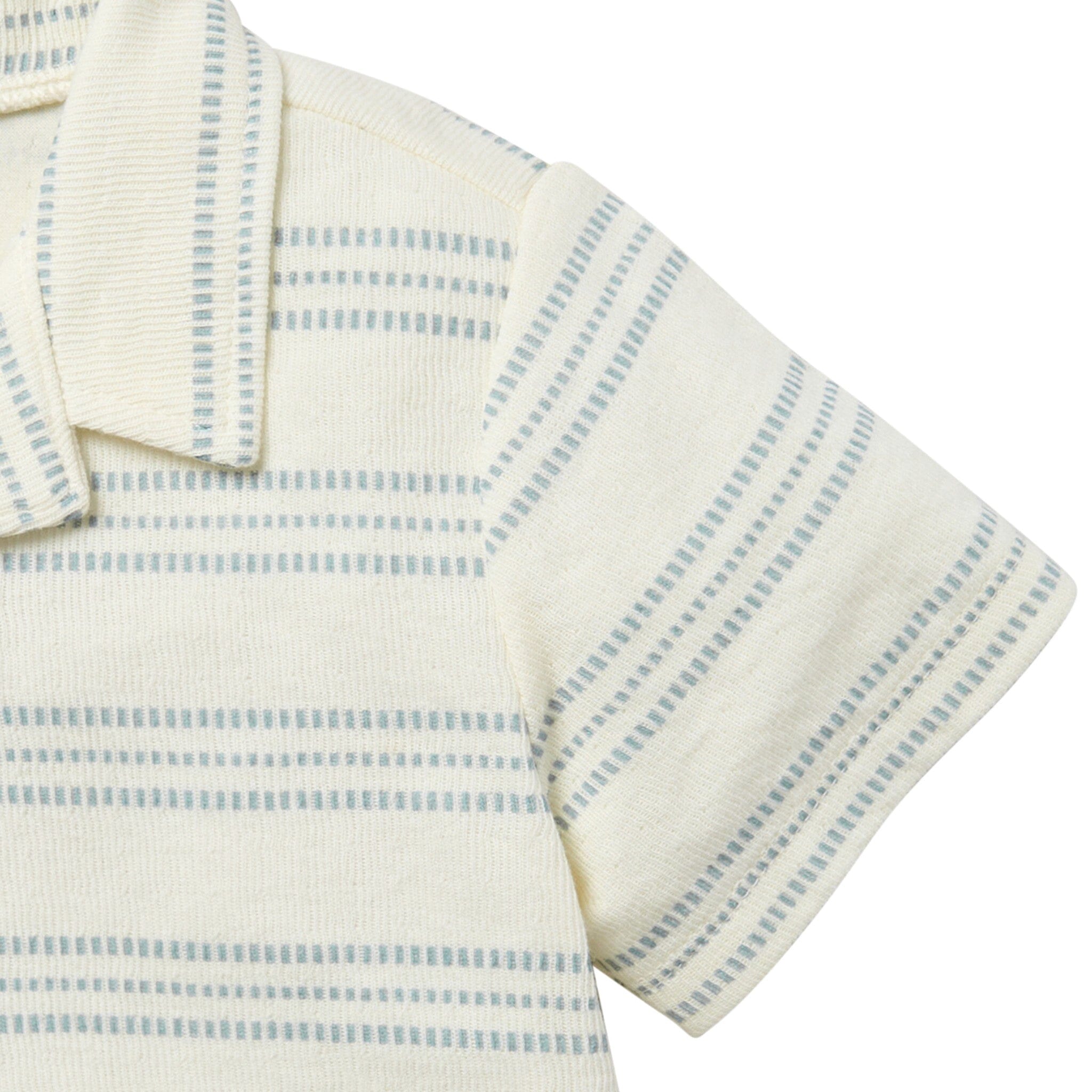 Infant & Toddler Boys Ivory Collar Top Tops Modern Moments™ by Gerber® 