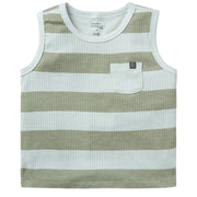 Infant & Toddler Boys Light Sky Stripe Tank Top Tops Modern Moments™ by Gerber® 