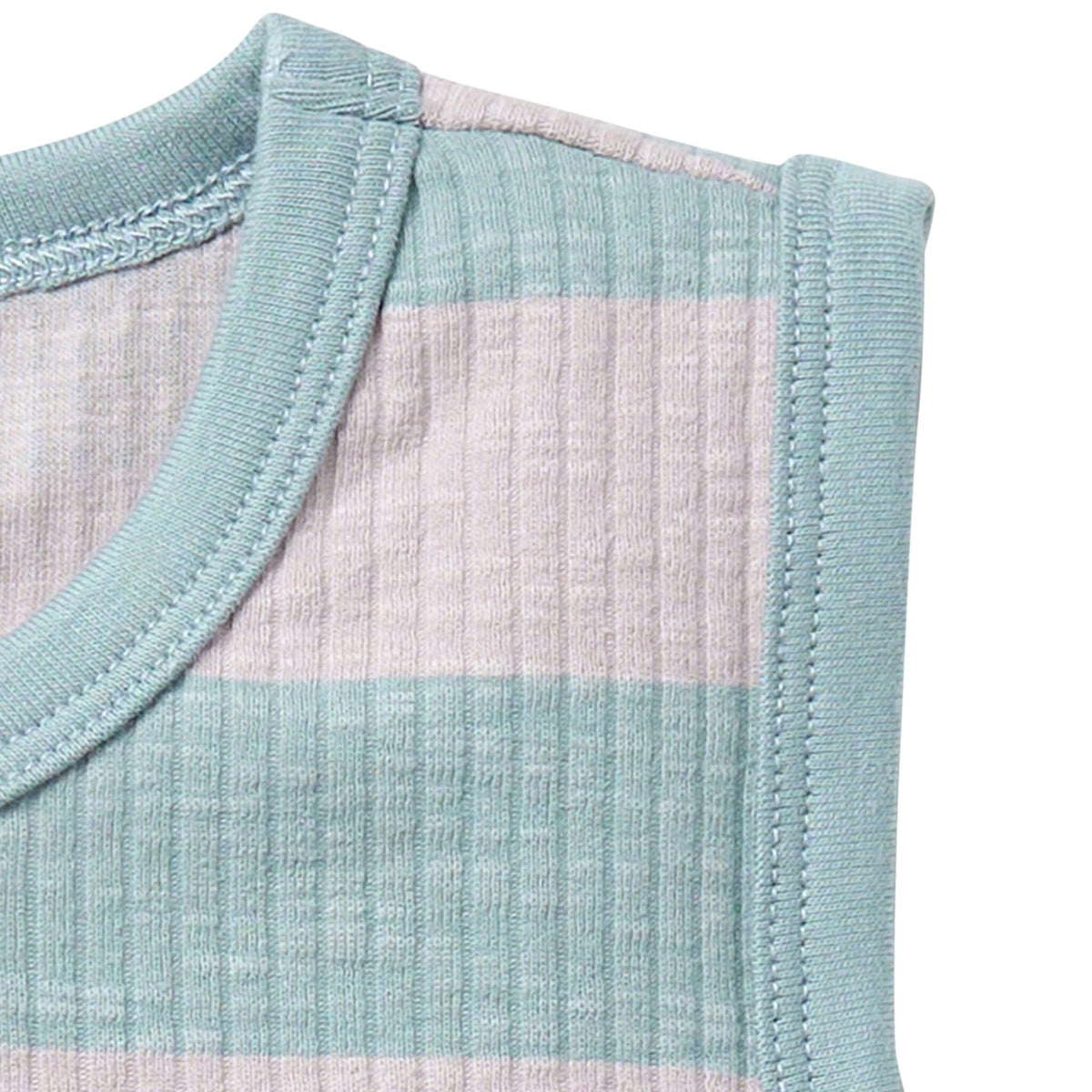 Infant & Toddler Boys Medim Teal Stripe Tank Top Tops Modern Moments™ by Gerber® 