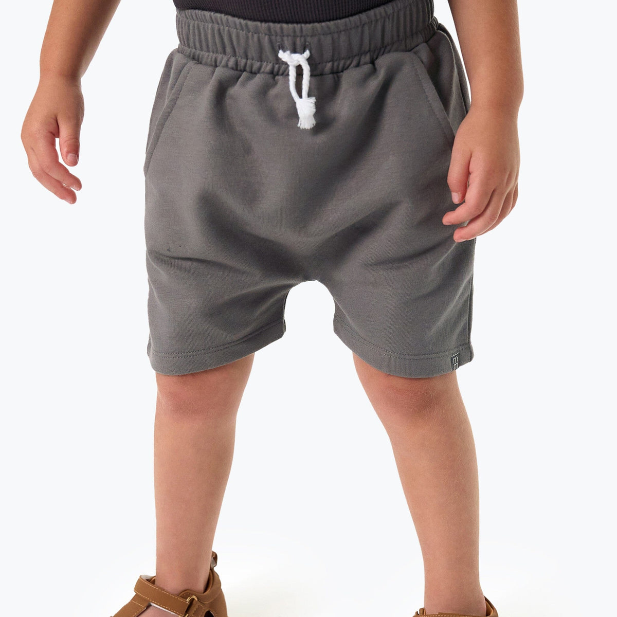 Infant & Toddler Boys Medium Grey Harem Shorts Pants & Bottoms Modern Moments™ by Gerber® 