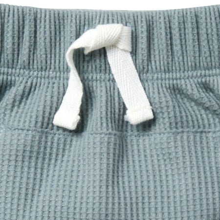 Infant & Toddler Boys Teal Harem Kangaroo Pocket Shorts
