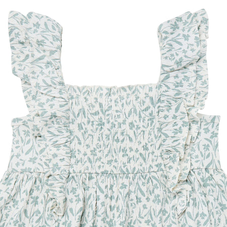 Infant & Toddler Girls Daffodil Smocked Ruffle Dress