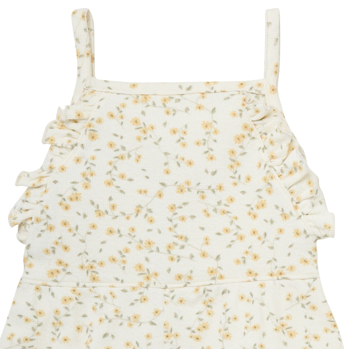Infant & Toddler Girls Ivory Vines Ruffle Romper rompers Modern Moments™ by Gerber® 