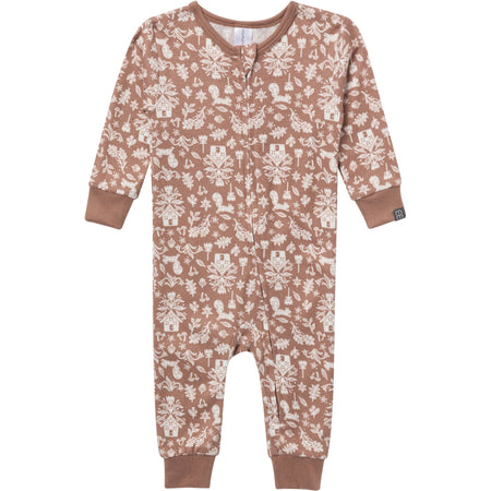 Baby & Toddler Girls Woodland Snug Fit Footless Pajamas