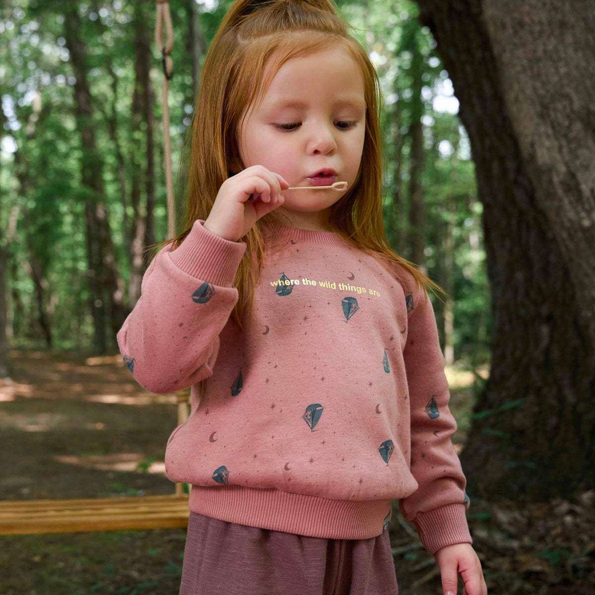 Baby & Toddler Neutral Dusty Rose Where The Wild Things Are Sweatshirt Outerwear Modern Moments™ by Gerber® 