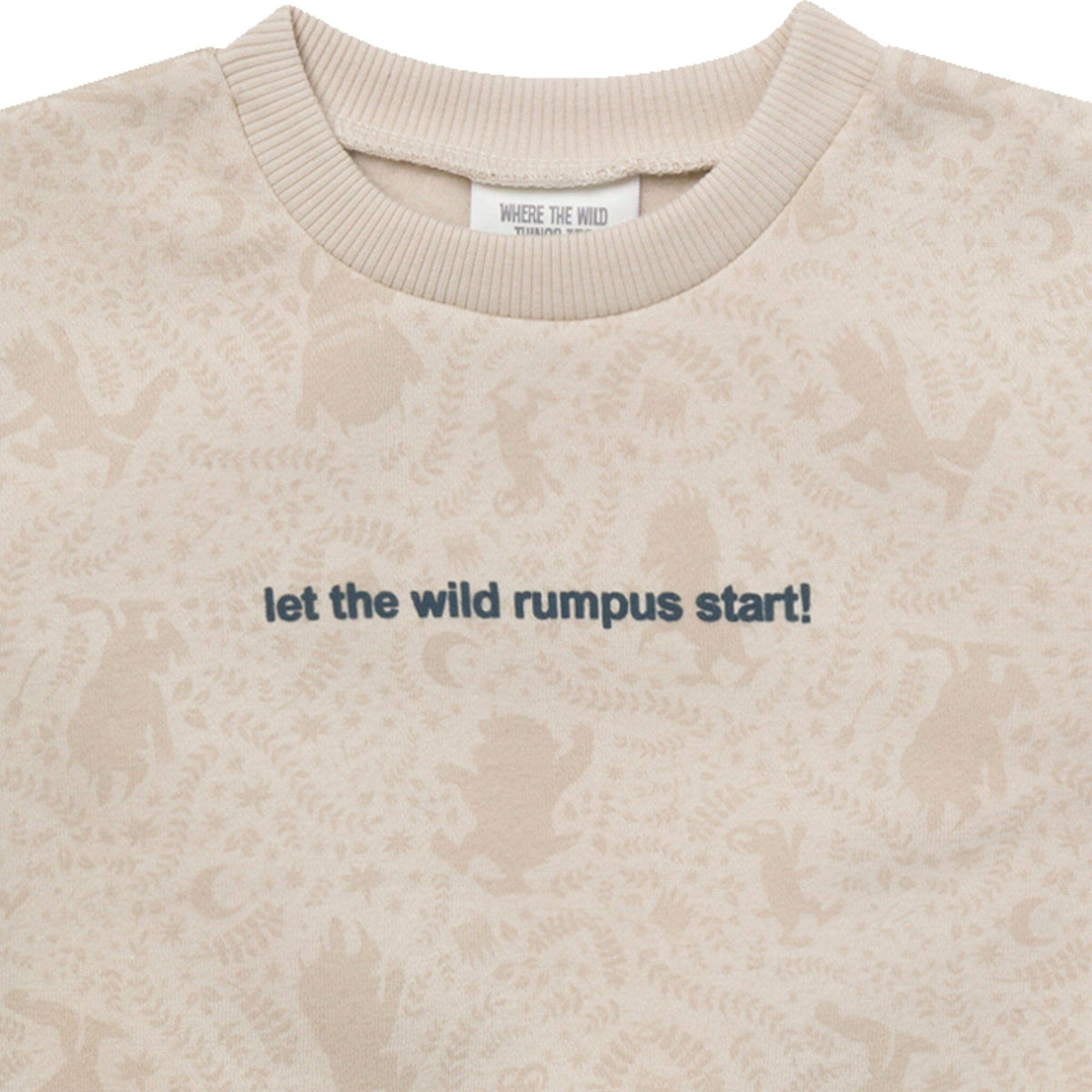Baby & Toddler Neutral Light Tan Where The Wild Things Are Sweatshirt Outerwear Modern Moments™ by Gerber® 