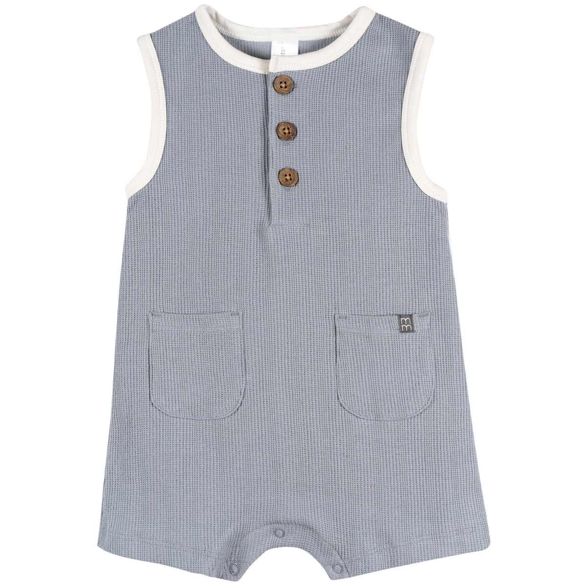 Baby Boys Weathervane Henley Romper Rompers Modern Moments™ by Gerber® 