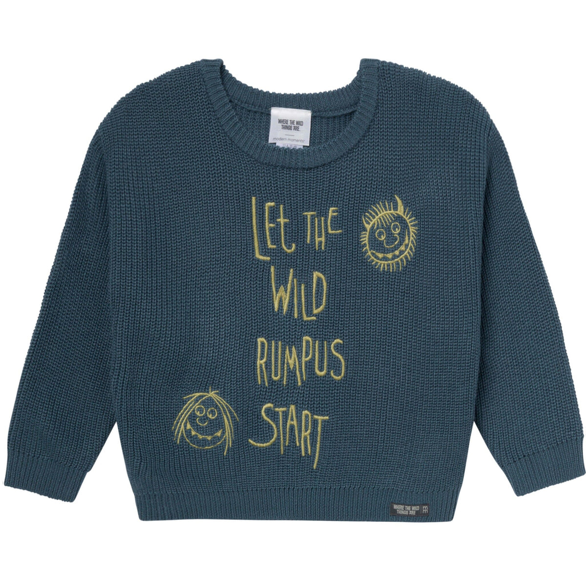 Infant & Toddler Neutral Dark Blue Where The Wild Things Are Sweater Outerwear Modern Moments™ by Gerber® 