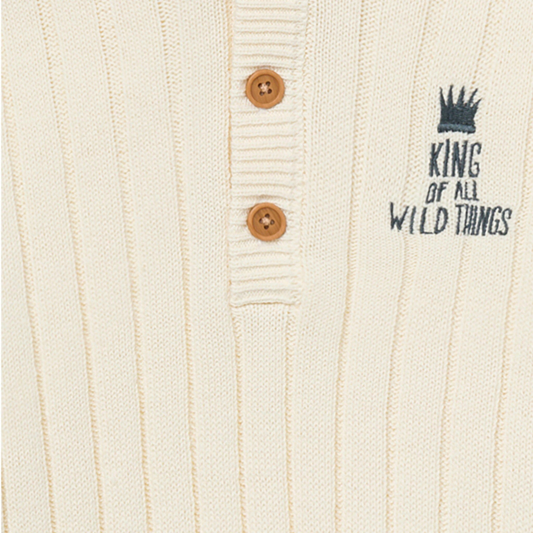 Infant & Toddler Neutral Ivory Where The Wild Things Are Hooded Sweater Outerwear Modern Moments™ by Gerber® 