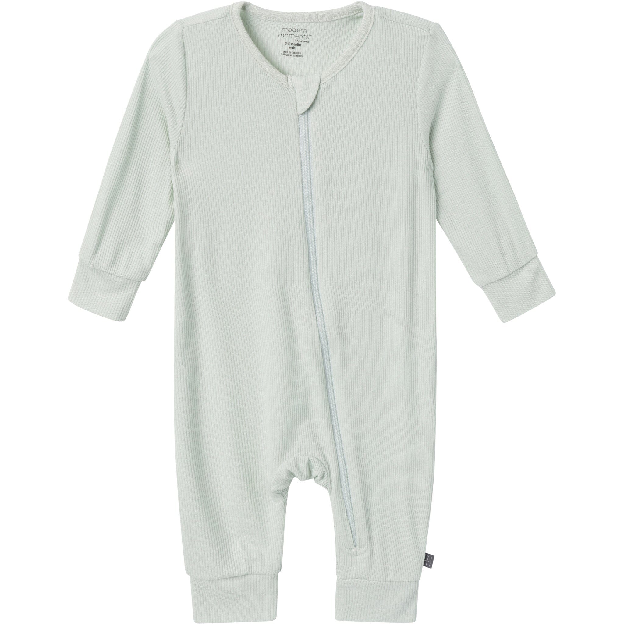 2-Pack Baby Boys Medium Teal Fishing Footless Coveralls