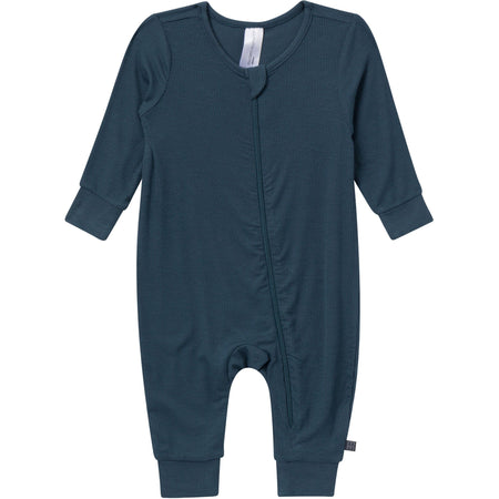2-Pack Baby Boys Woodland Animals Zip Front Viscose Rompers