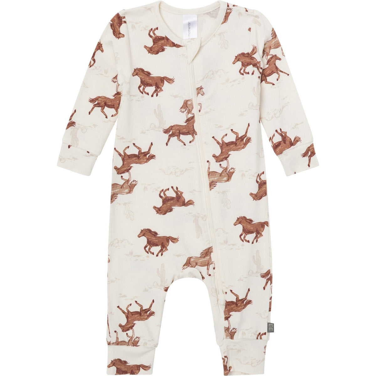 2-Pack Baby Boys Wild Horses Footless Pajamas Sleepwear Modern Moments™ by Gerber® 