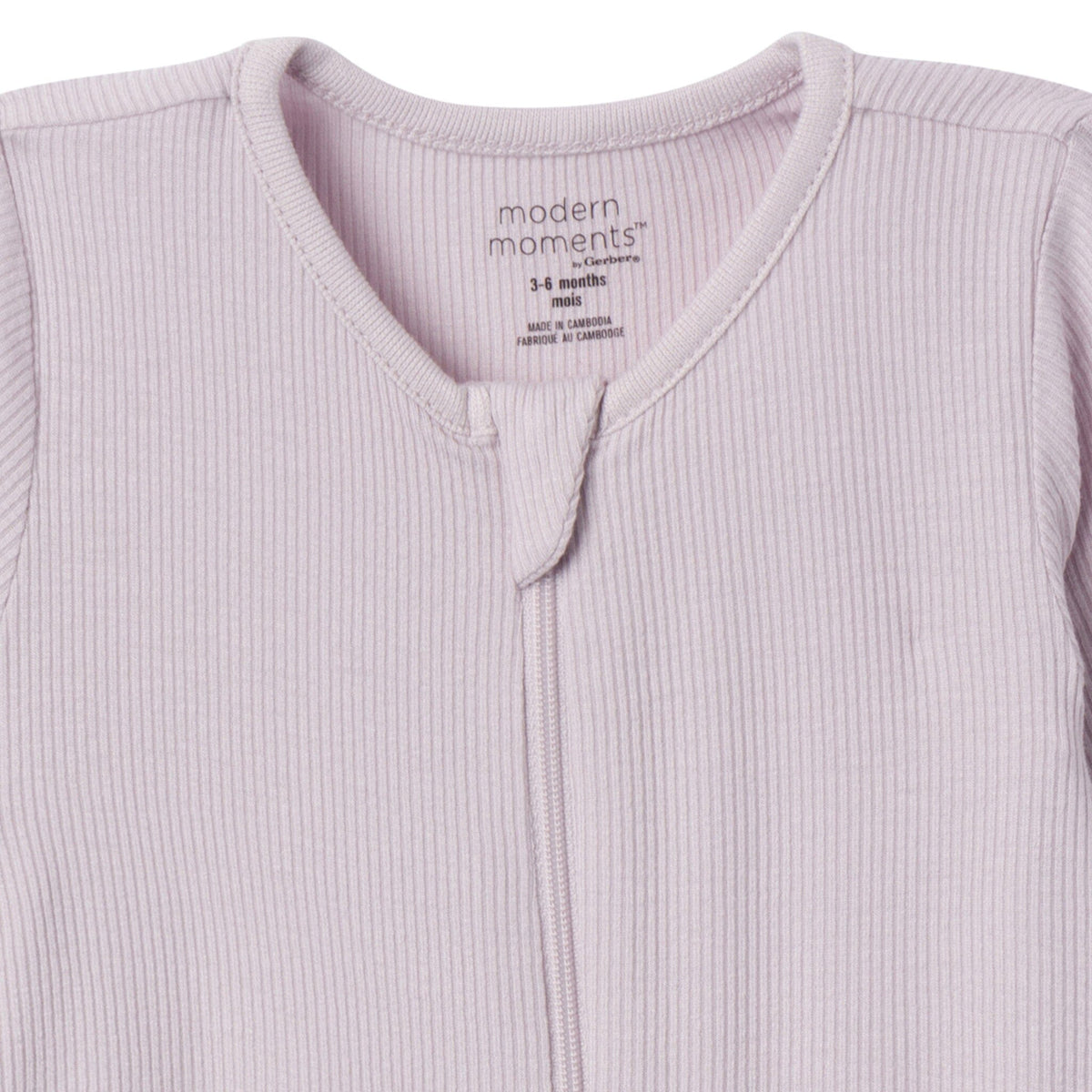 2-Pack Baby Girls Ivory Seashells Footless Coveralls
