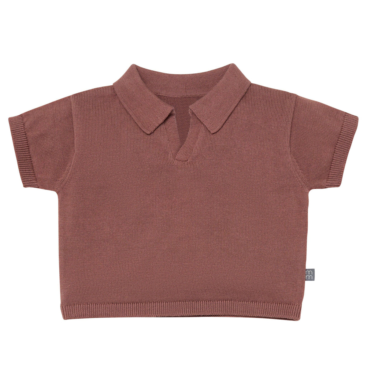 2-Piece Baby Boys Brown Johnny Collar Sweater Knit Set outfits Modern Moments™ by Gerber® 