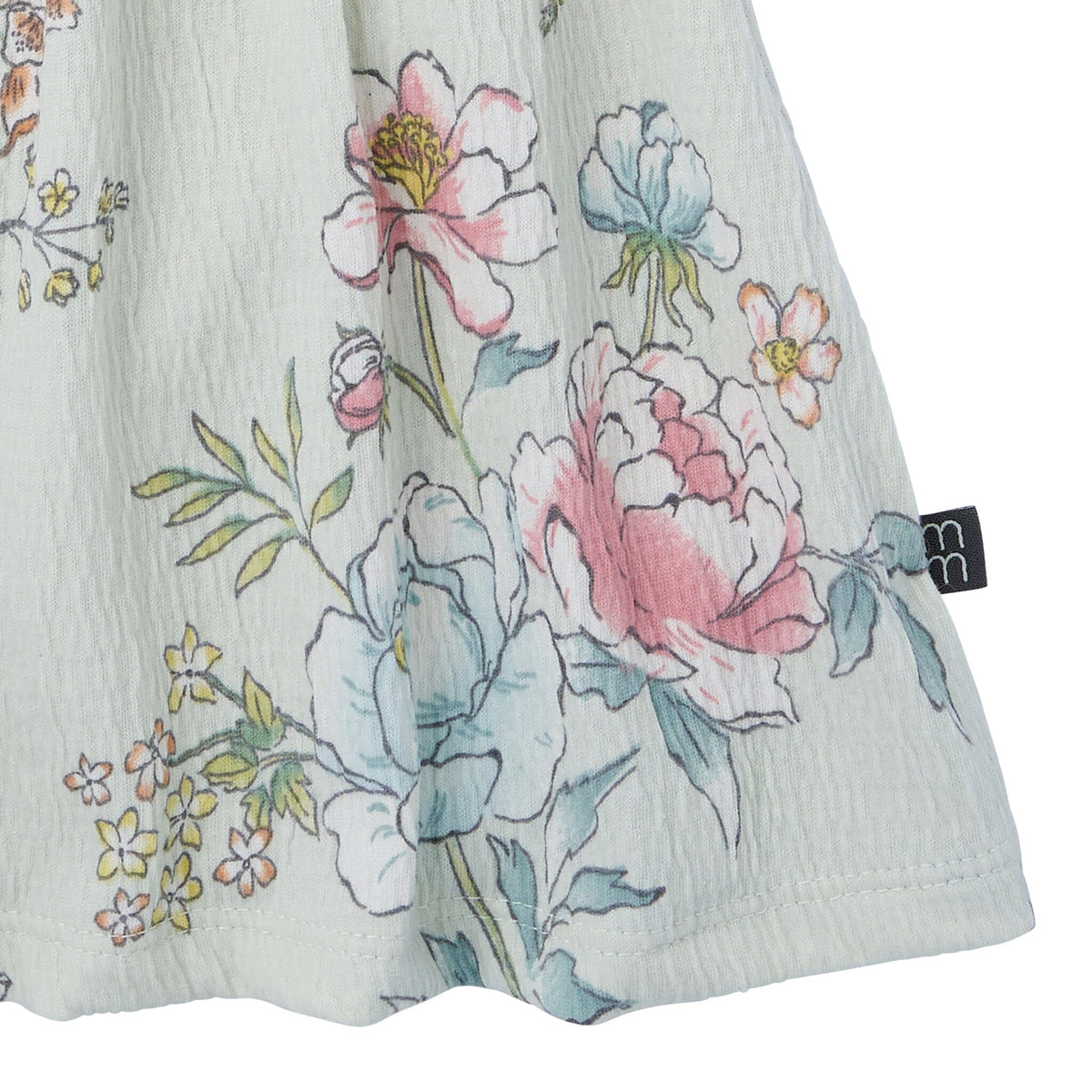 2-Piece Baby Girls Blue Flower Smocked Dress and Diaper Cover Dresses Modern Moments™ by Gerber® 