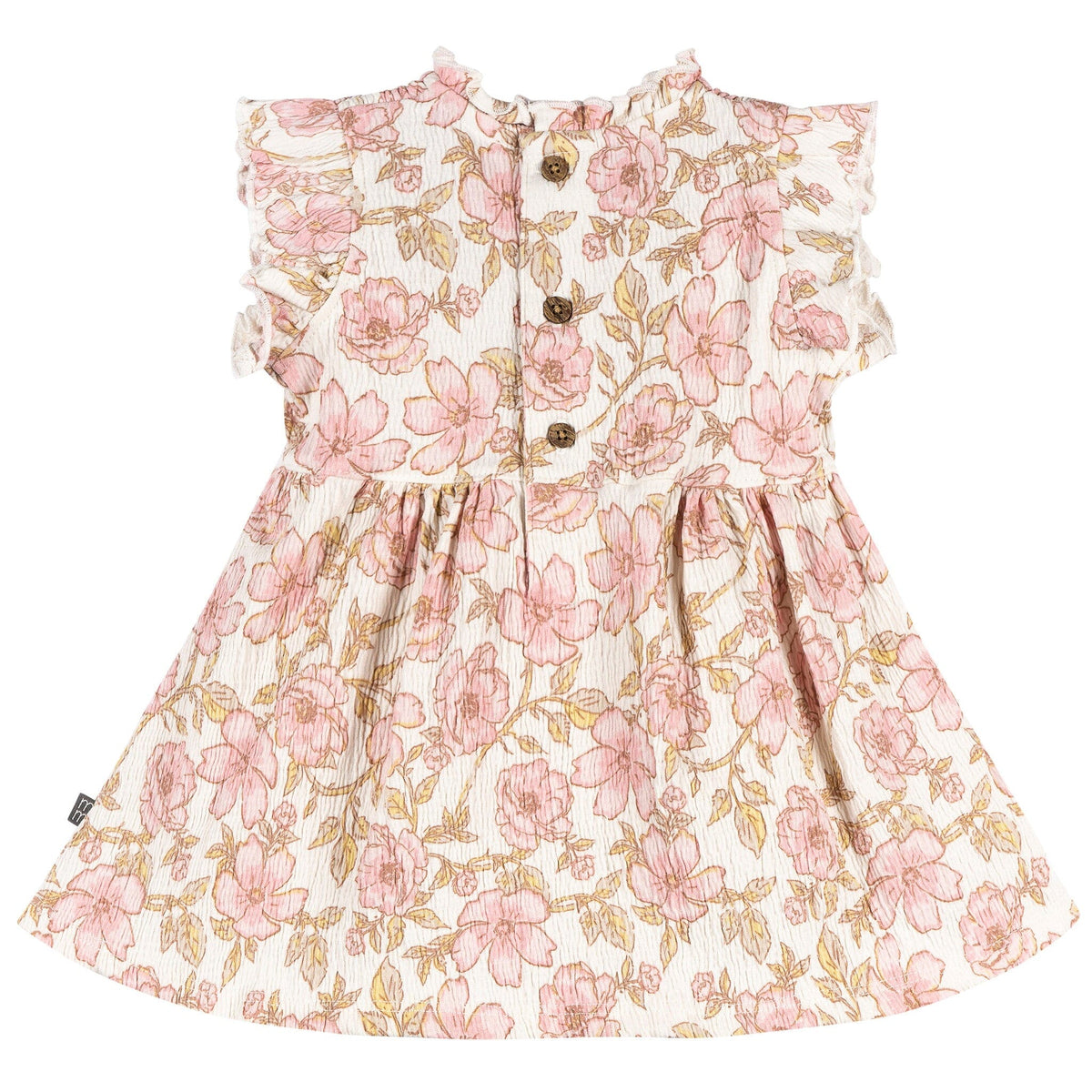 2-Piece Baby Girls Multi Flower Smocked Dress and Diaper Cover Dresses Modern Moments™ by Gerber® 