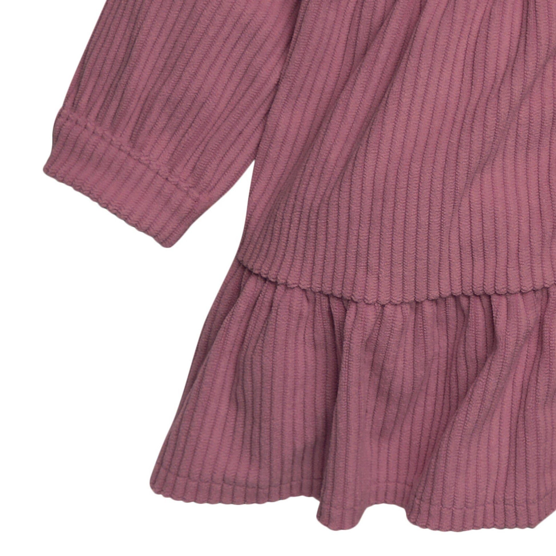 2-Piece Baby Girls Wine Dress Set