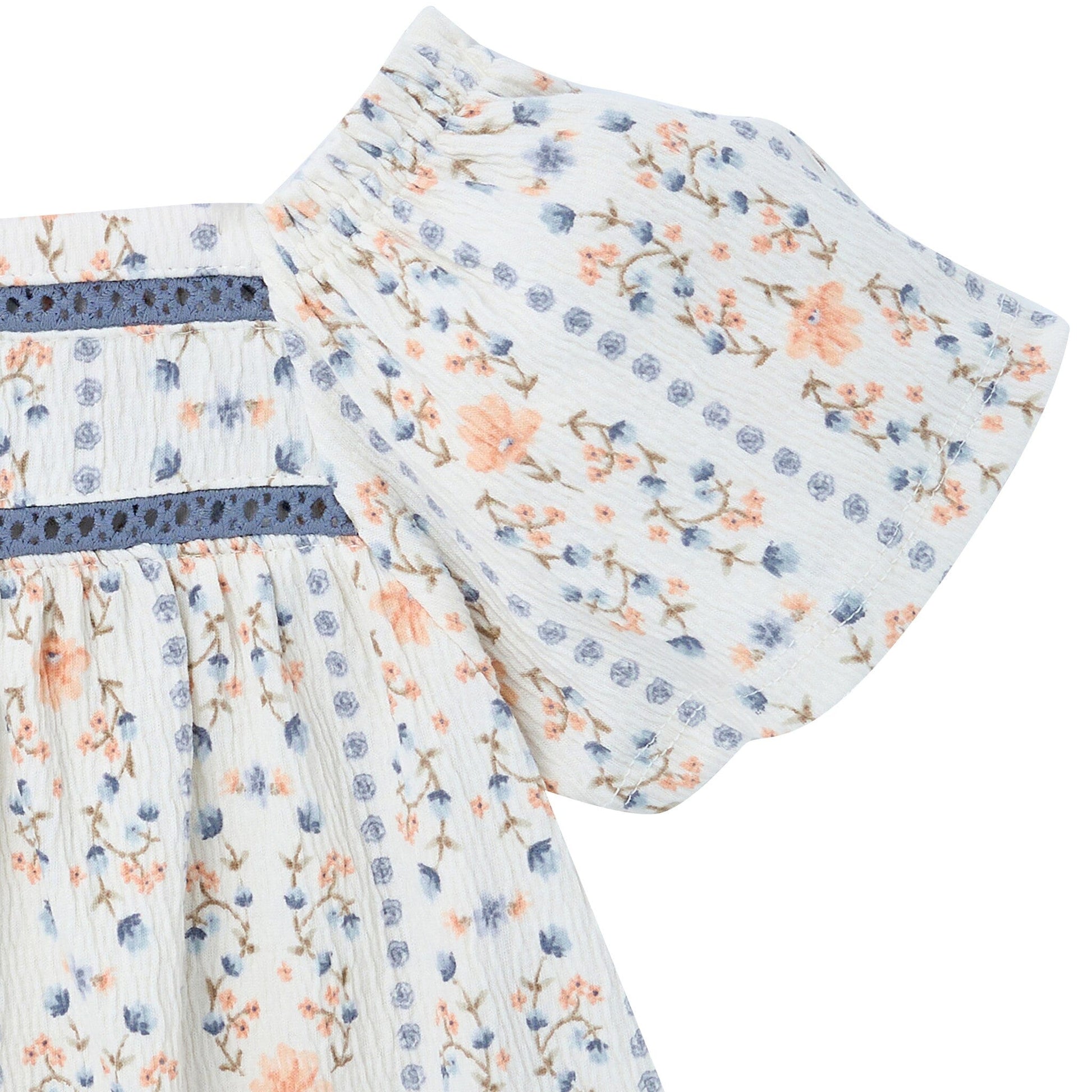 2-Piece Baby Girls Tofu Multi Top and Short Outfits & Sets Modern Moments™ by Gerber® 