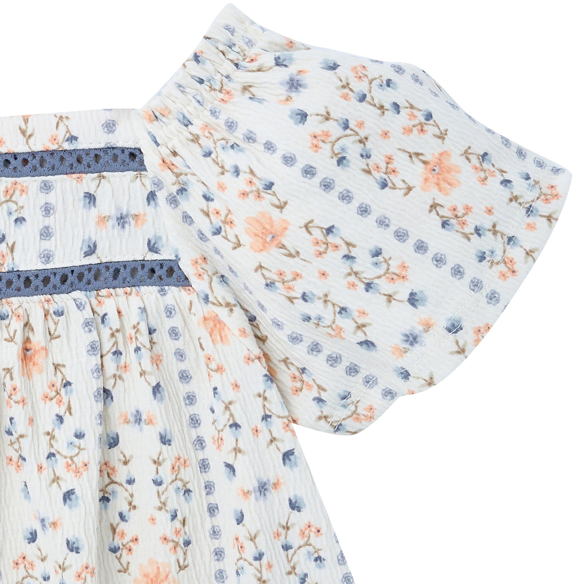 2-Piece Baby Girls Tofu Multi Top and Short Outfits & Sets Modern Moments™ by Gerber® 