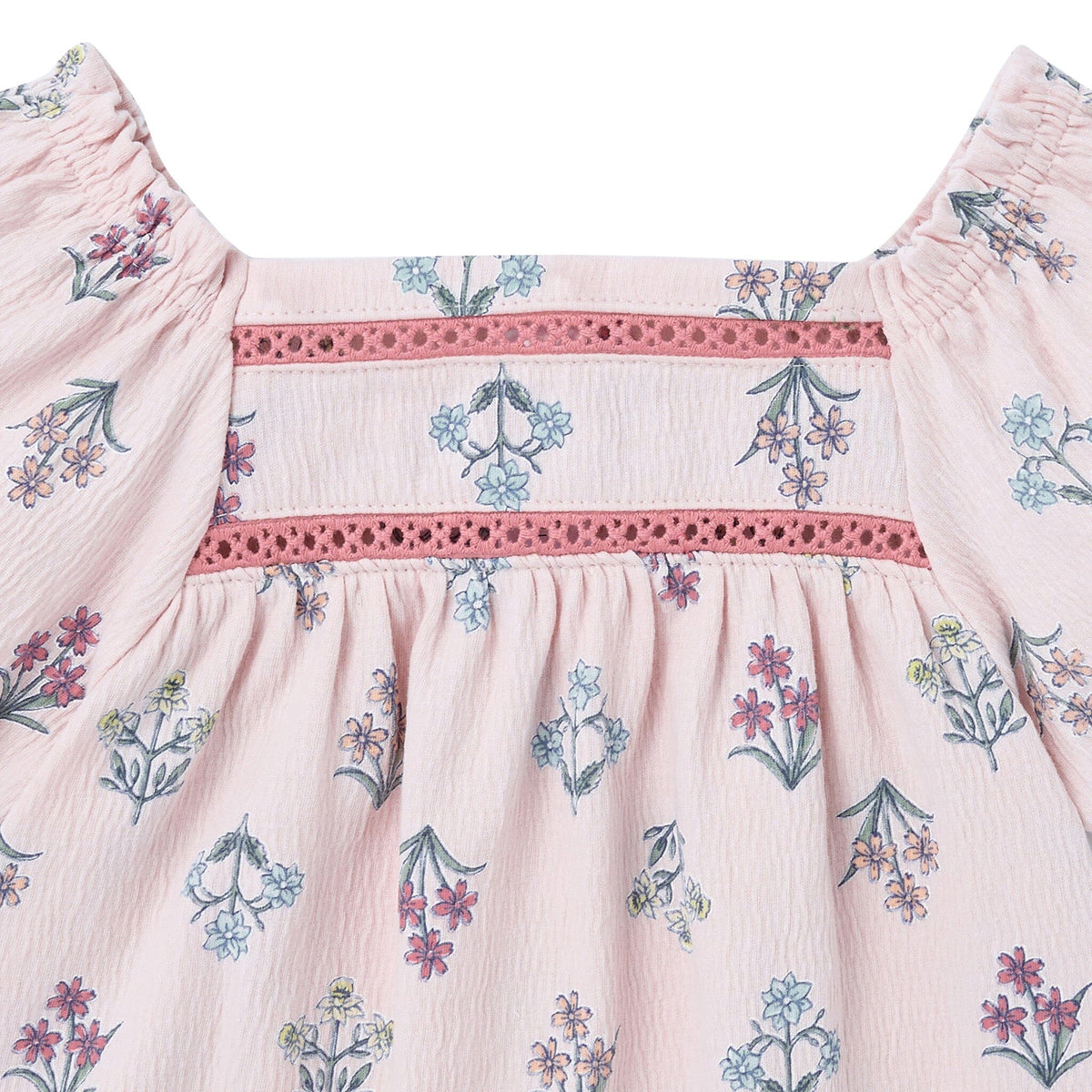 2-Piece Baby Girls Mauve Chalk Multi Top and Short Outfits & Sets Modern Moments™ by Gerber® 
