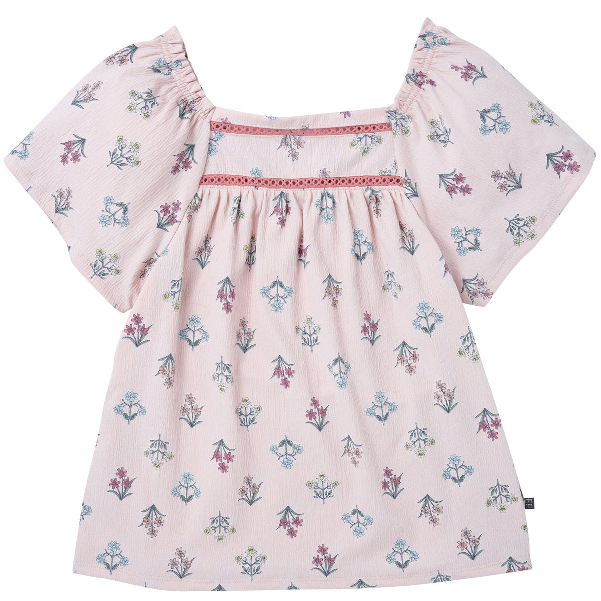 2-Piece Baby Girls Mauve Chalk Multi Top and Short Outfits & Sets Modern Moments™ by Gerber® 