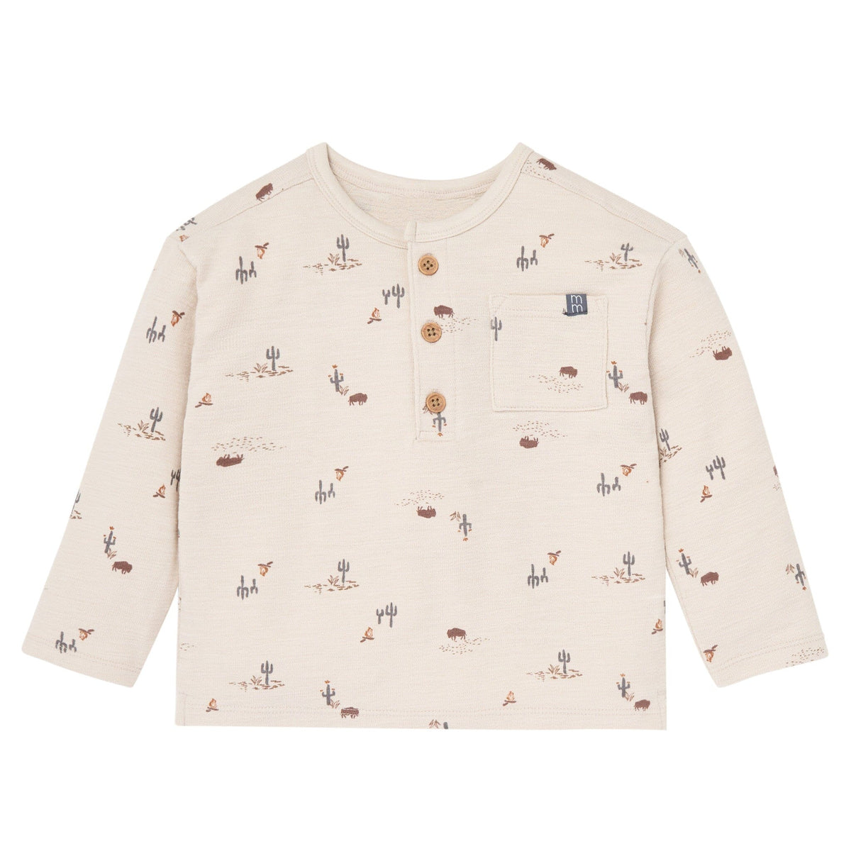 2-Piece Baby Boys Rainy Day Henley Top and Pant Set Outfits & Sets Gerber® 