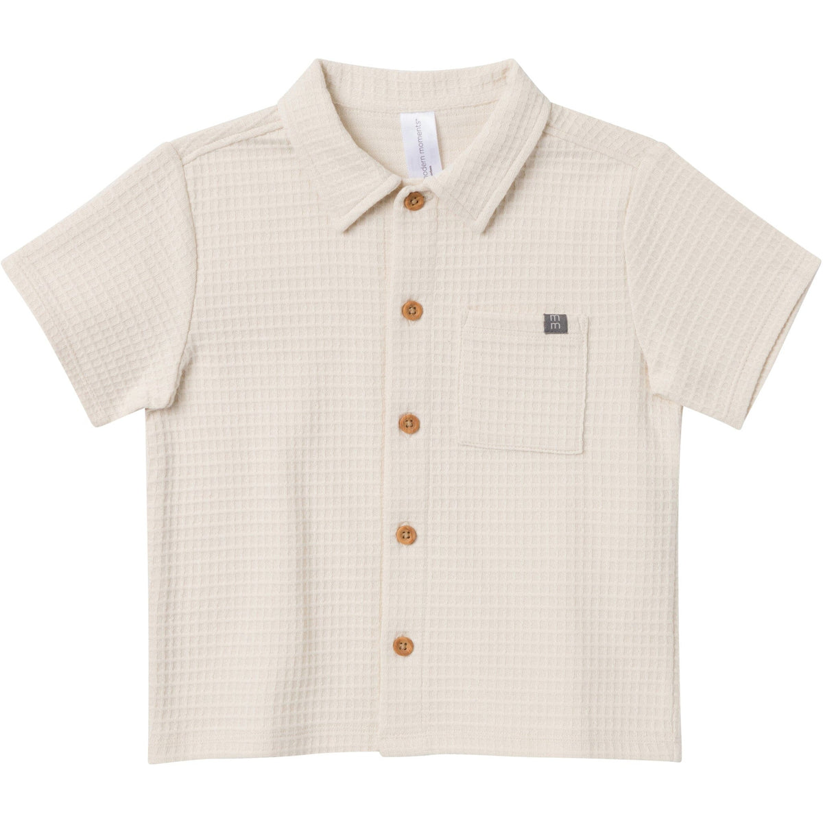2-Piece Infant & Toddler Boys Beige Resort Shirt and Shorts Set outfits Modern Moments™ by Gerber® 